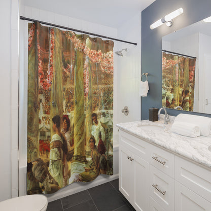 A Bear Fight in the Coliseum Shower Curtain Best Bathroom Decorating Ideas for Victorian Decor