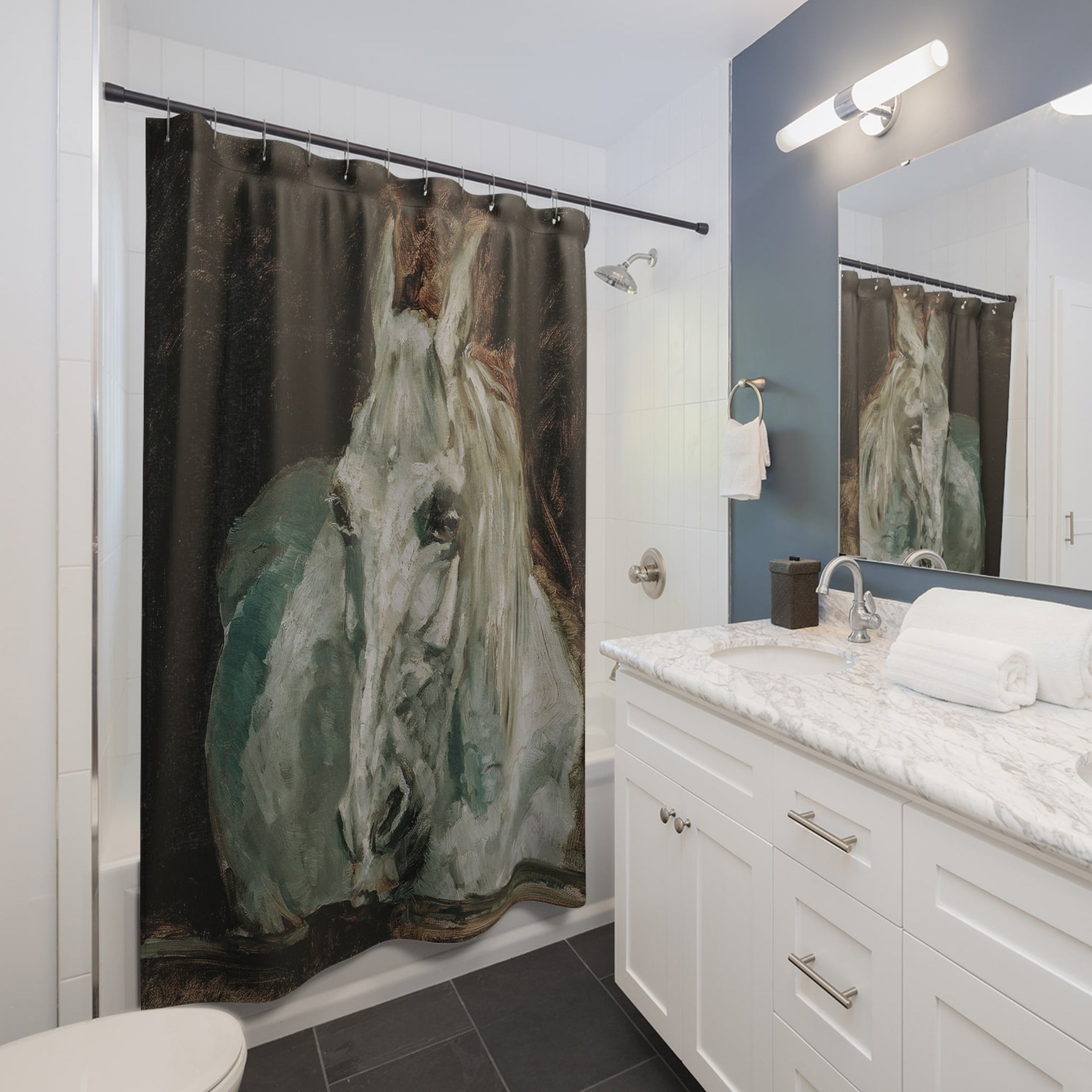 Abstract Wild Animal Shower Curtain Best Bathroom Decorating Ideas for Animal Decor