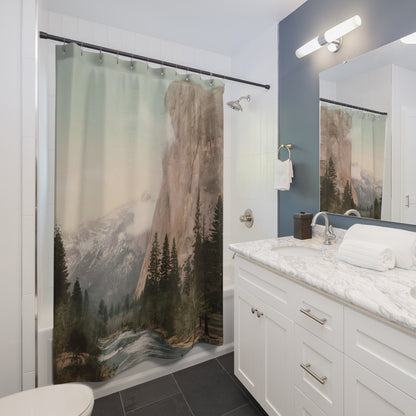 Antique National Park Shower Curtain Best Bathroom Decorating Ideas for Landscapes Decor