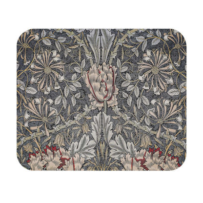 Antique Wallpaper Mouse Pad highlighting honeysuckle design, ideal for desk and office decor.