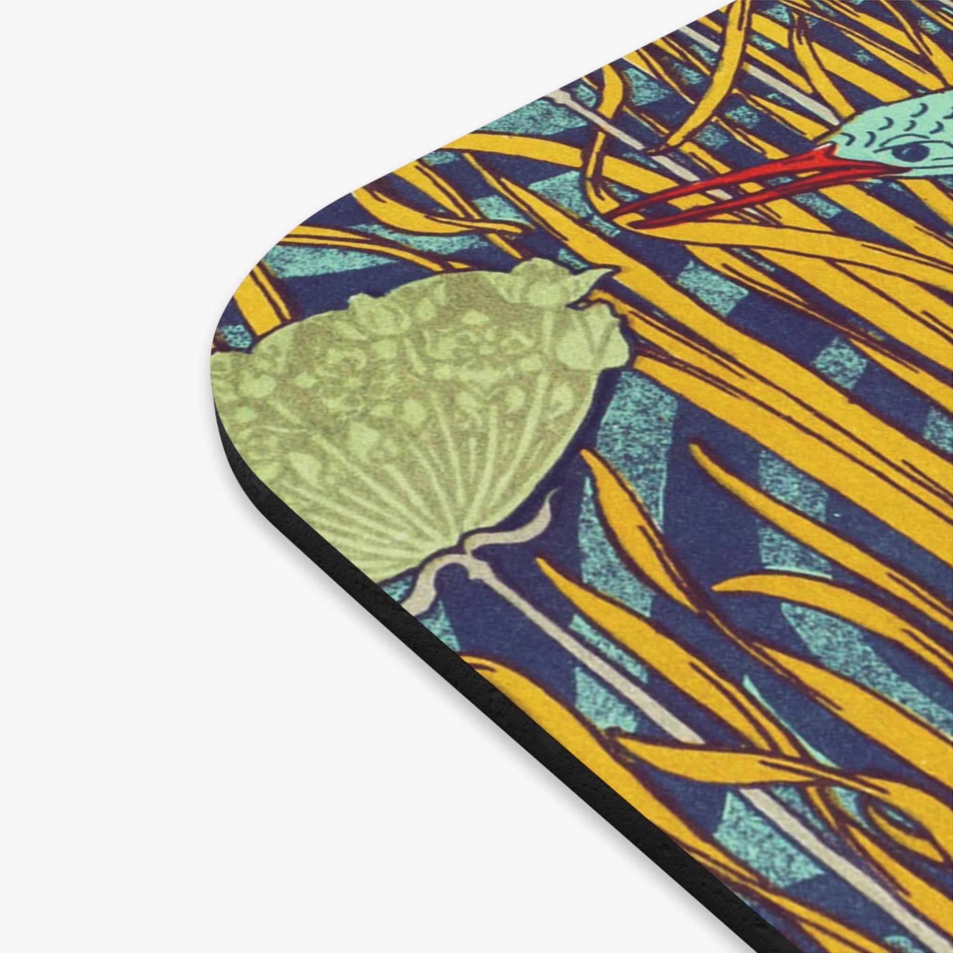 Art Nouveau Vintage Mouse Pad Design Close Up