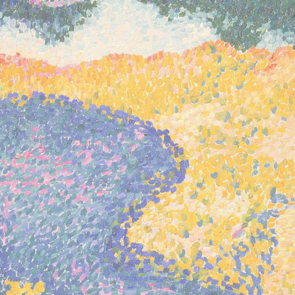 Painting Art Print Close Up Detail Shot 2