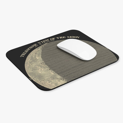 Astronomy Computer Desk Mouse Pad With White Mouse