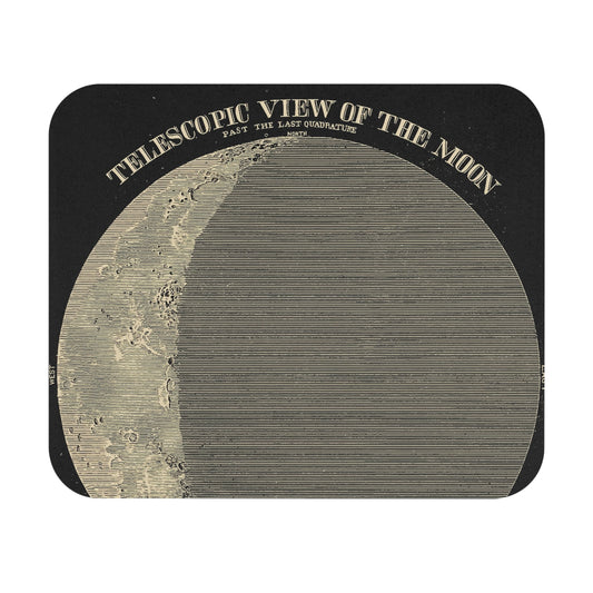 Astronomy Mouse Pad with a view of the moon design, perfect for desk and office decor.