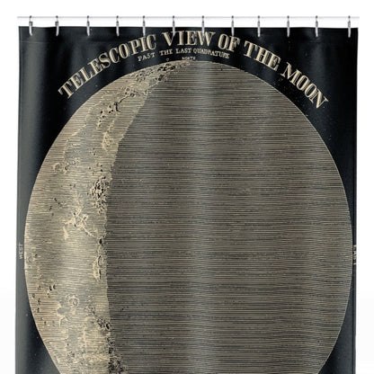 Astronomy Shower Curtain Close Up, Science Shower Curtains