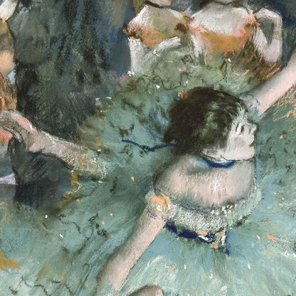 Ballet Painting Art Print Close Up Detail Shot 2