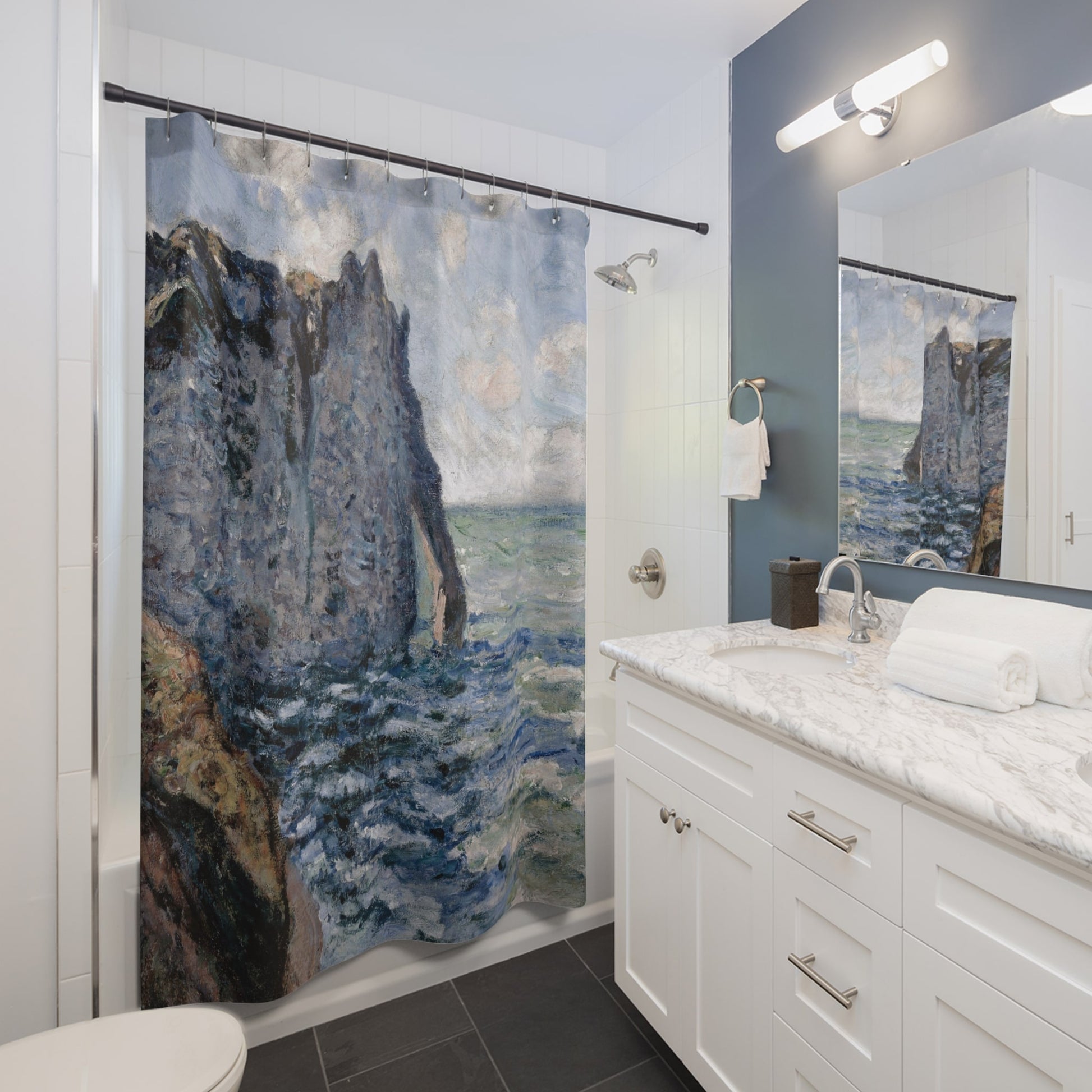 Beach Shower Curtain Best Bathroom Decorating Ideas for Seascapes Decor