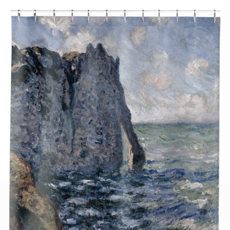 Beach Shower Curtain Close Up, Seascapes Shower Curtains