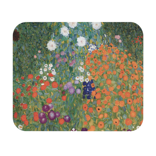 Beautiful Flowers Mouse Pad with cottagecore floral design, desk and office decor featuring charming floral artwork.