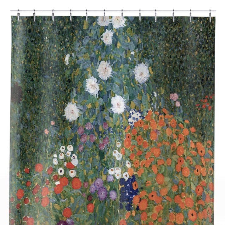 Beautiful Flowers Shower Curtain Close Up, Botanical Shower Curtains
