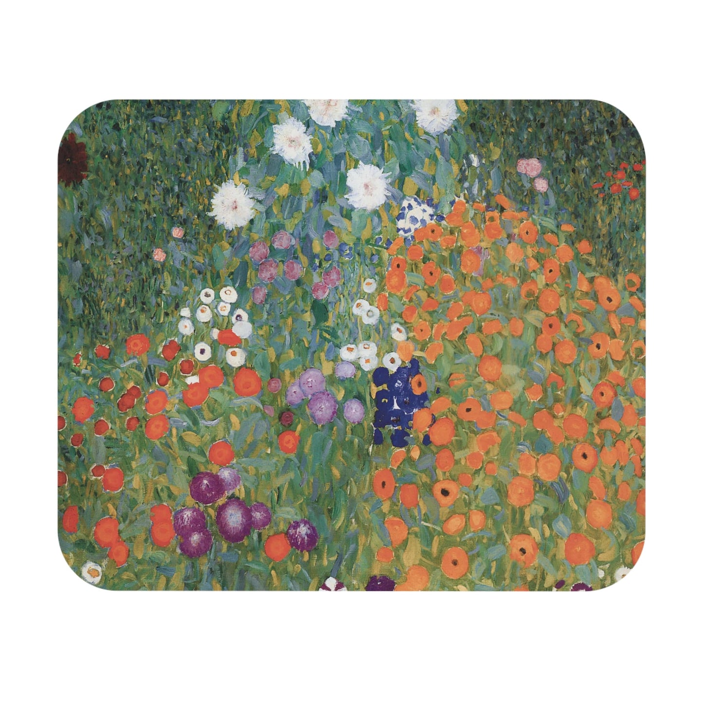 Beautiful Flowers Vintage Mouse Pad Design Close Up