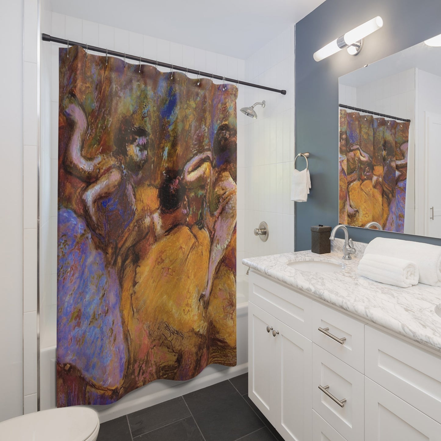 Behind the Curtain Shower Curtain Best Bathroom Decorating Ideas for Victorian Decor