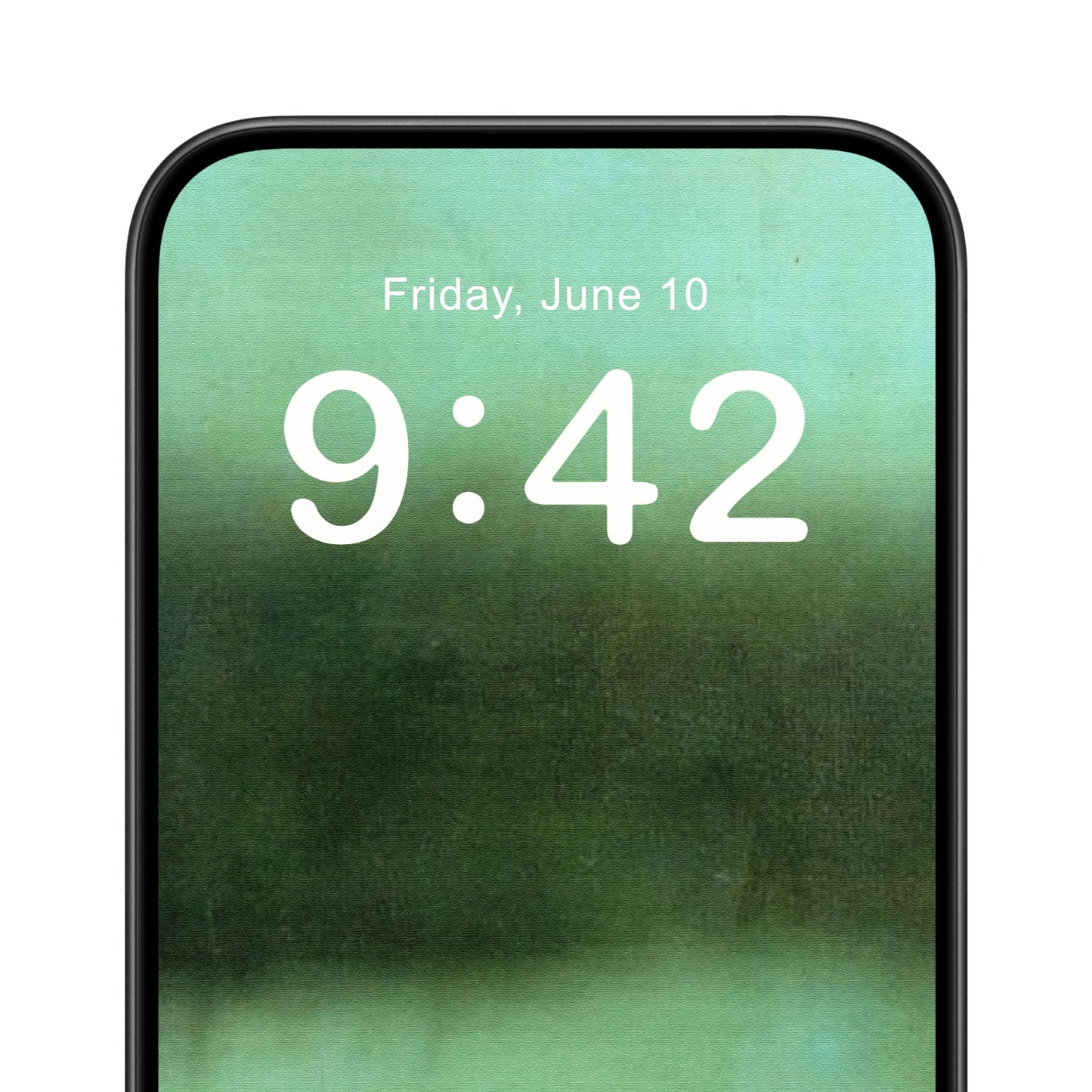 Black and Green Phone Wallpaper Close Up