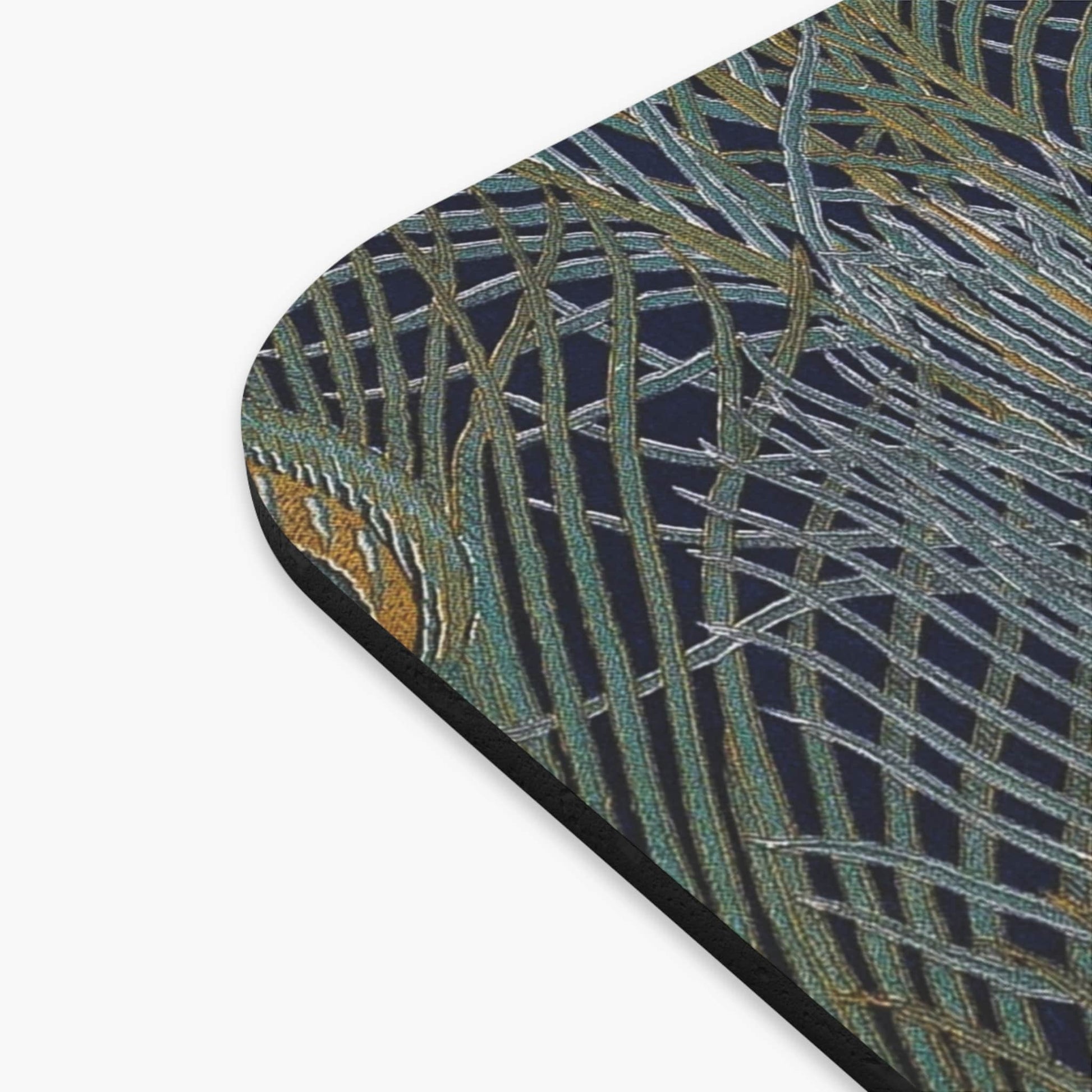 Boho Aesthetic Vintage Mouse Pad Design Close Up