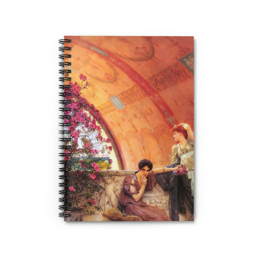 Bright Aesthetic European Notebook with Victorian era cover, perfect for journaling and planning, showcasing vibrant European Victorian designs.