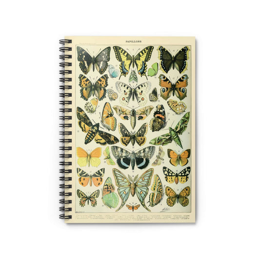 Butterflies Notebook with Papillions cover, ideal for journals and planners, showcasing beautiful butterfly designs.