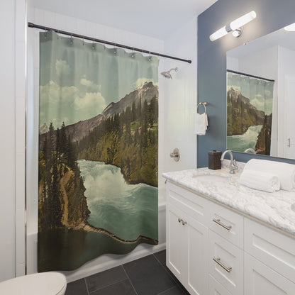Canada Landscape Shower Curtain Best Bathroom Decorating Ideas for Landscapes Decor