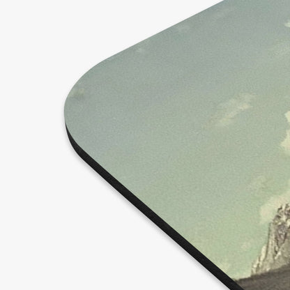 Canada Landscape Vintage Mouse Pad Design Close Up