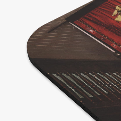 Chinatown Vintage Mouse Pad Design Close Up