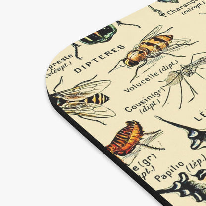 Cool Insect Vintage Mouse Pad Design Close Up