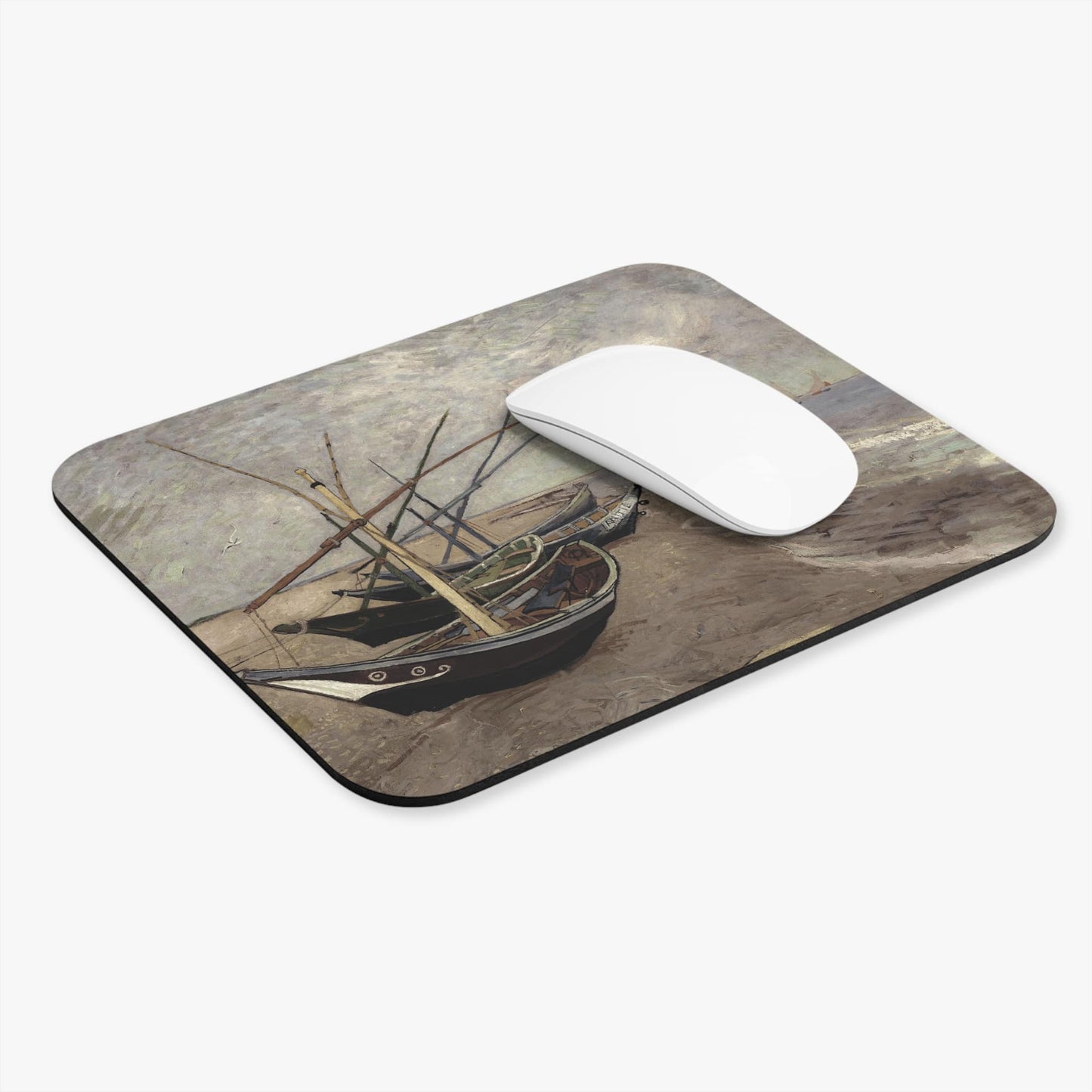 Costal Computer Desk Mouse Pad With White Mouse
