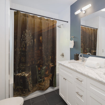 Dark Academia Room Shower Curtain Best Bathroom Decorating Ideas for Dark Academia Decor