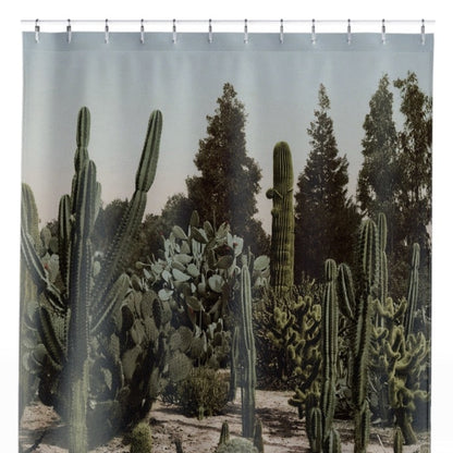 Desert Landscape Shower Curtain Close Up, Landscapes Shower Curtains
