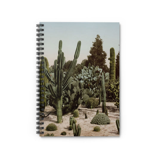 Desert Landscape Notebook with boho chic cover, perfect for journaling and planning, showcasing beautiful boho chic desert landscapes.
