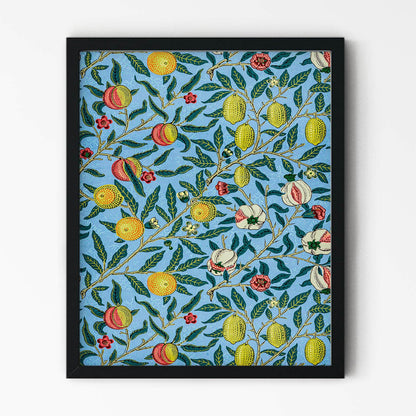 Lemons Painting in Black Picture Frame