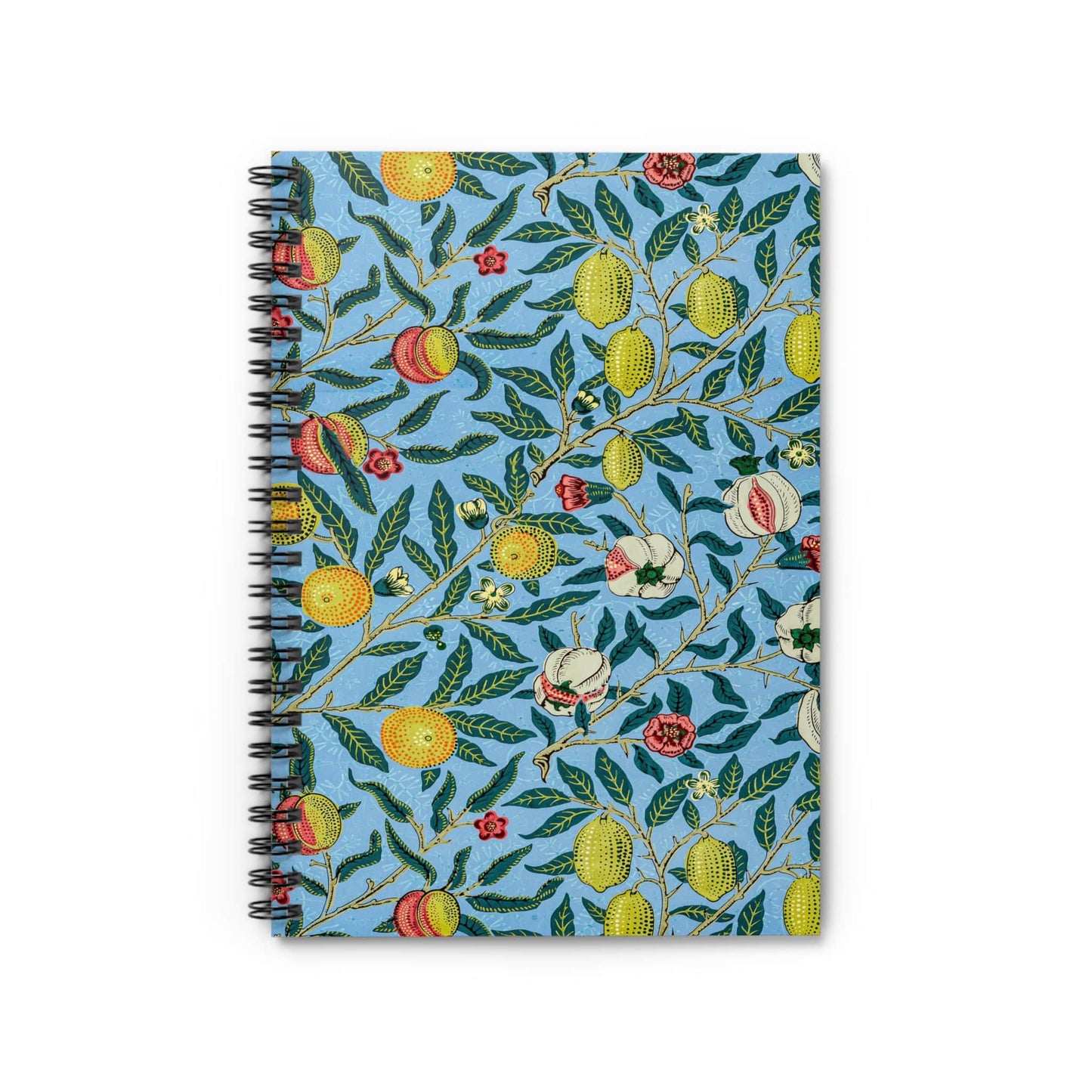 Eclectic Plants Notebook with William Morris cover, perfect for journaling and planning, featuring eclectic plant designs by William Morris.