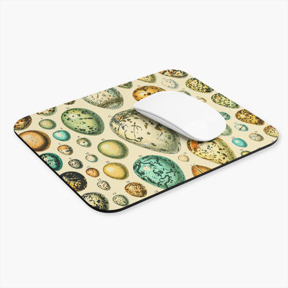 Eggs Computer Desk Mouse Pad With White Mouse
