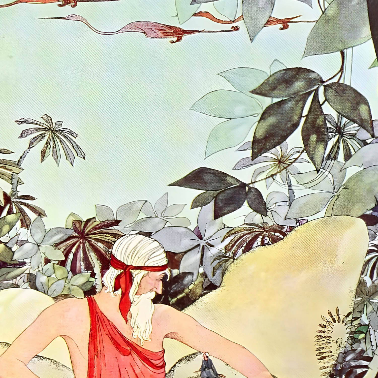 Fairy Tale Giant Art Print Close Up Detail Shot 2