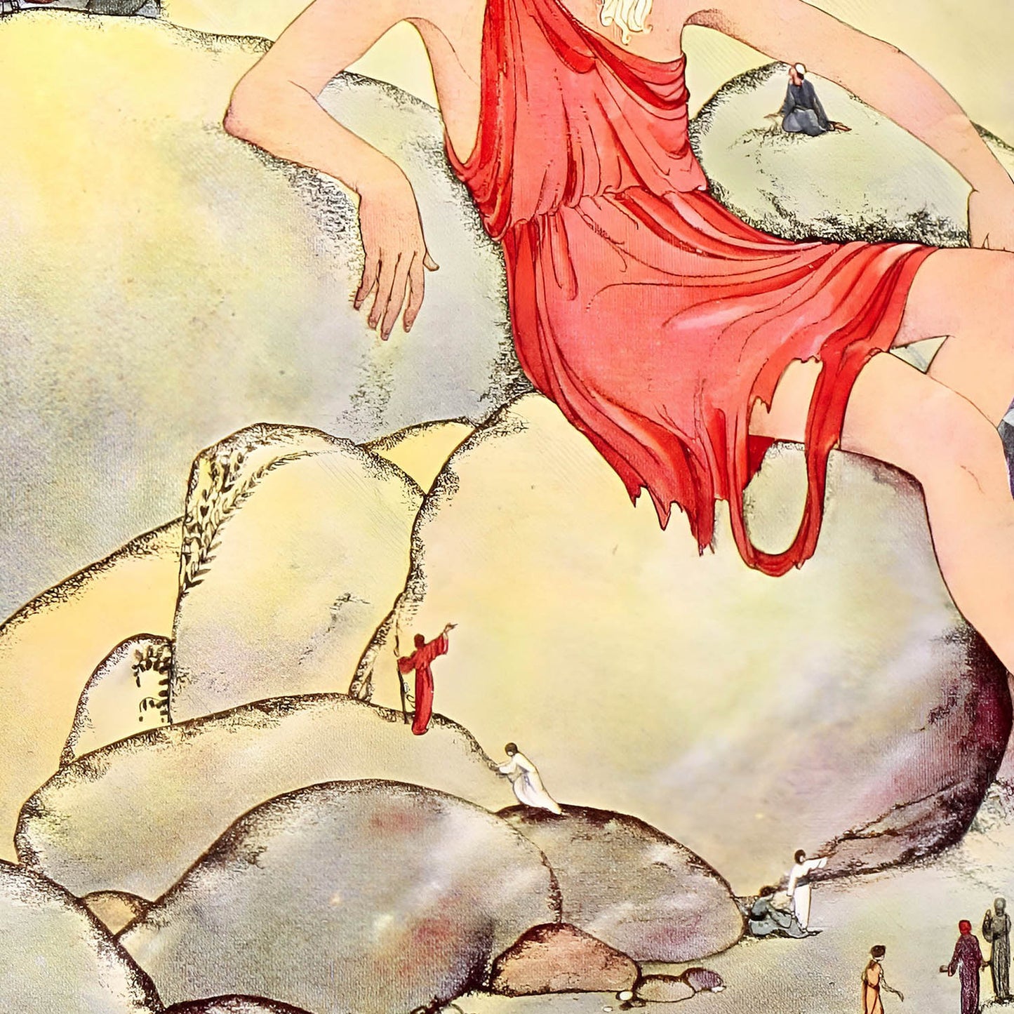Fairy Tale Giant Art Print Close Up Detail Shot
