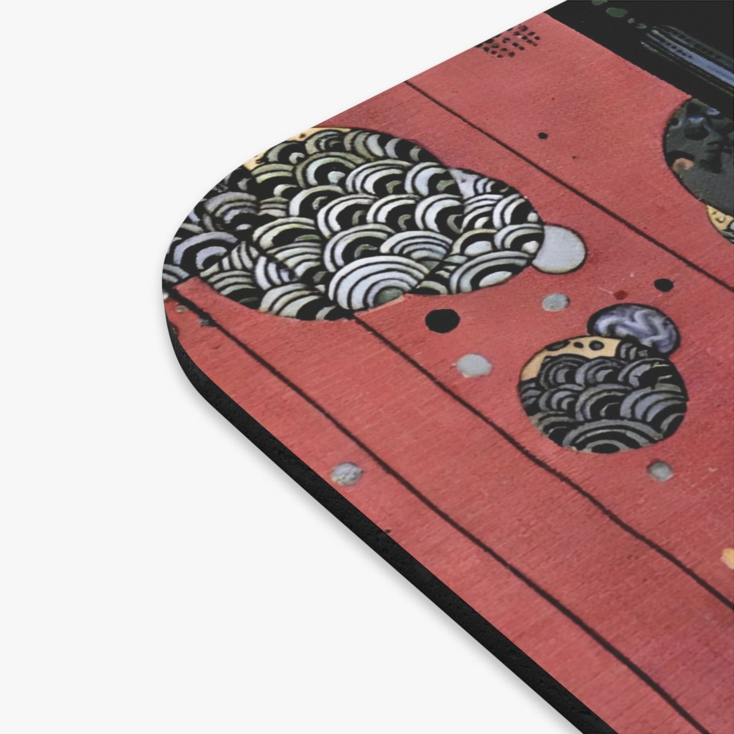 Fairytale Book Vintage Mouse Pad Design Close Up