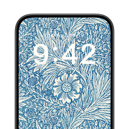 Floral Pattern Phone Wallpaper Close Up