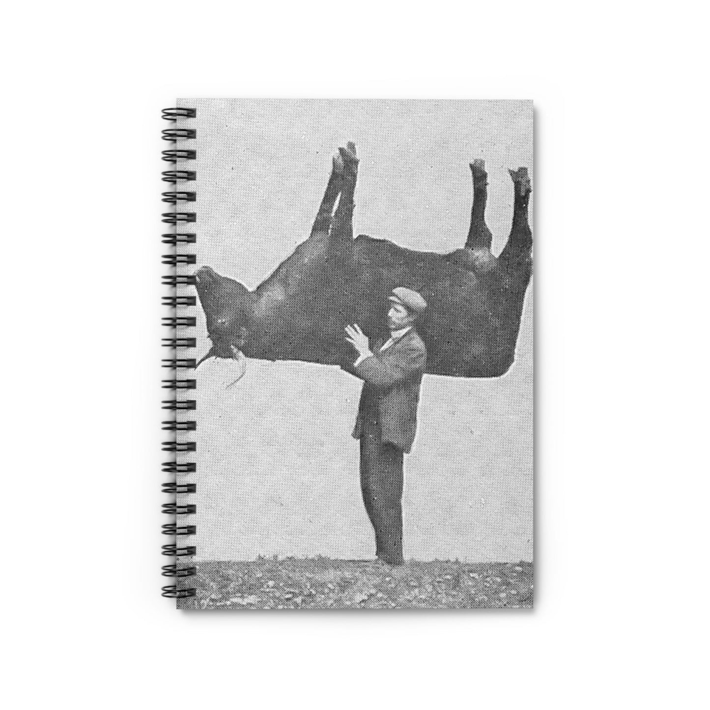 Funny Notebook with funny animals cover, perfect for journaling and planning, showcasing humorous animal illustrations.