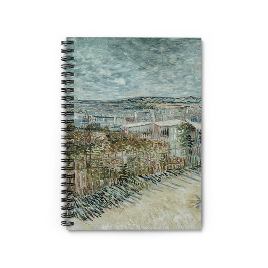 Garden Landscape Notebook with French Countryside cover, perfect for journaling and planning, featuring French countryside scenes.