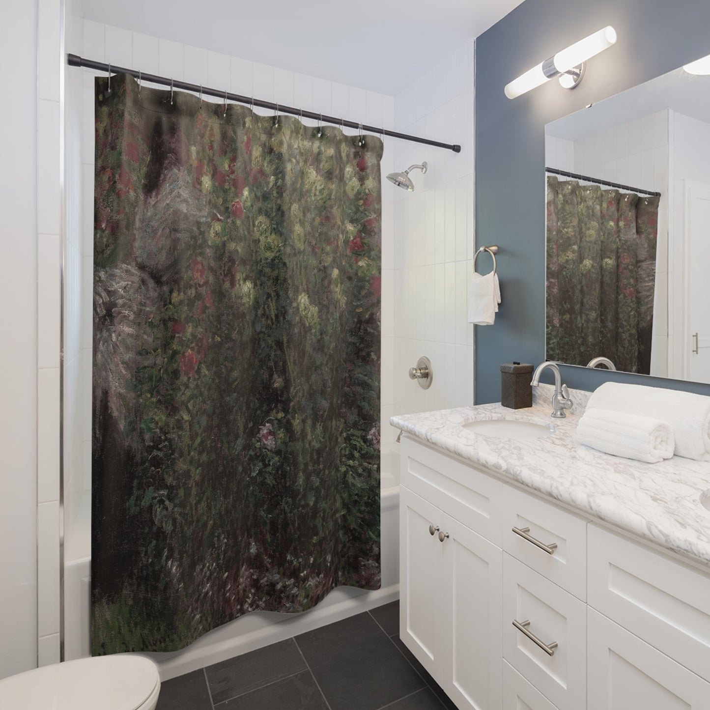 Gardening Shower Curtain Best Bathroom Decorating Ideas for Botanical Decor