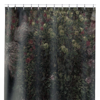 Gardening Shower Curtain Close Up, Botanical Shower Curtains