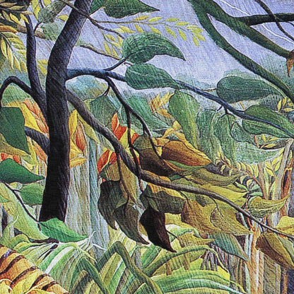 Jungle Landscape Art Print Close Up Detail Shot 2