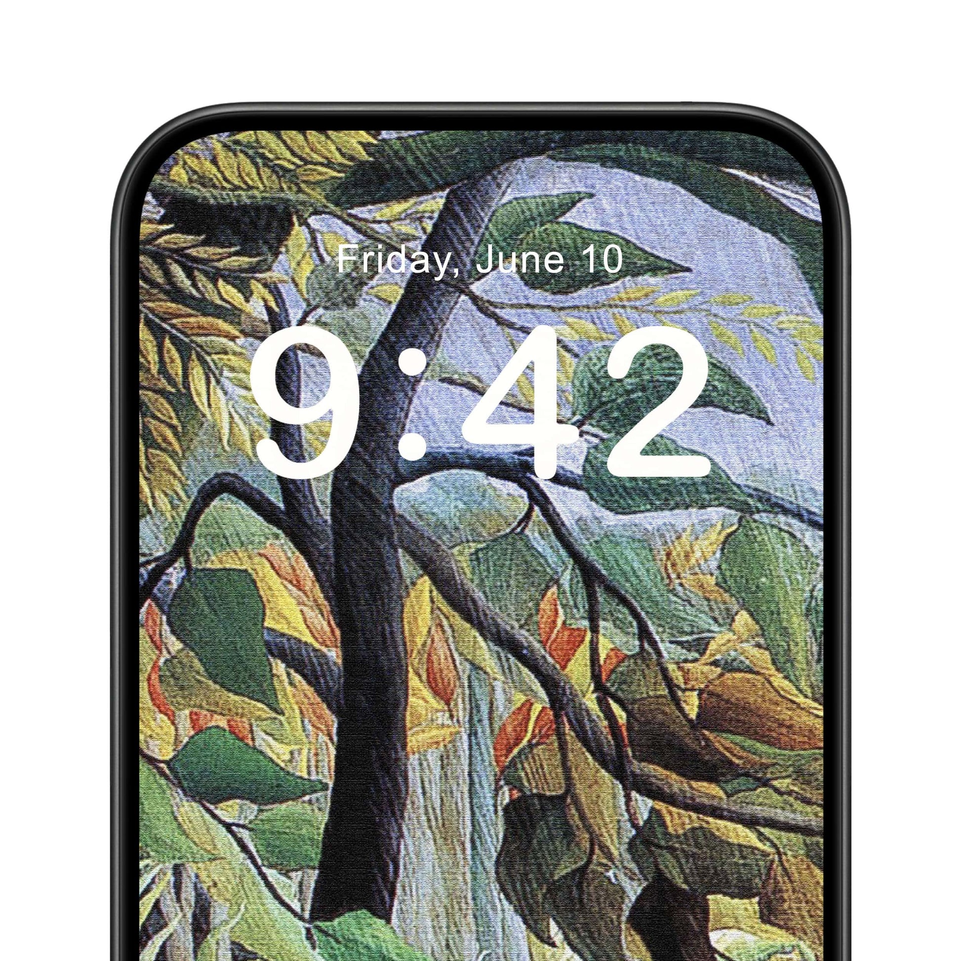 Jungle Landscape Phone Wallpaper Close Up
