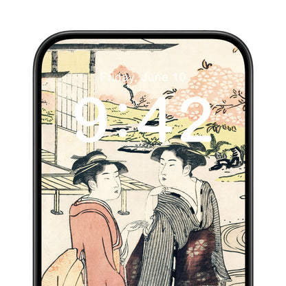 Light Japanese Aesthetic Phone Wallpaper Close Up