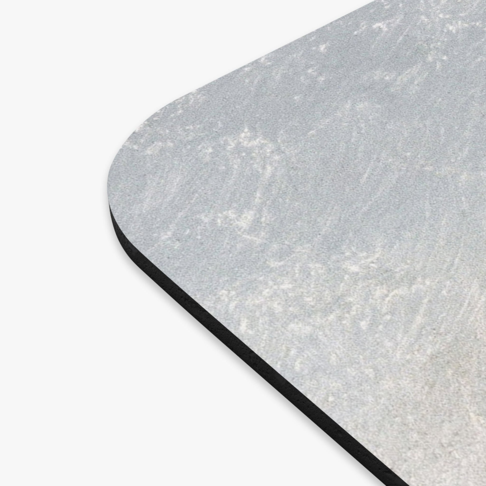 Minimalist Mountains Vintage Mouse Pad Design Close Up