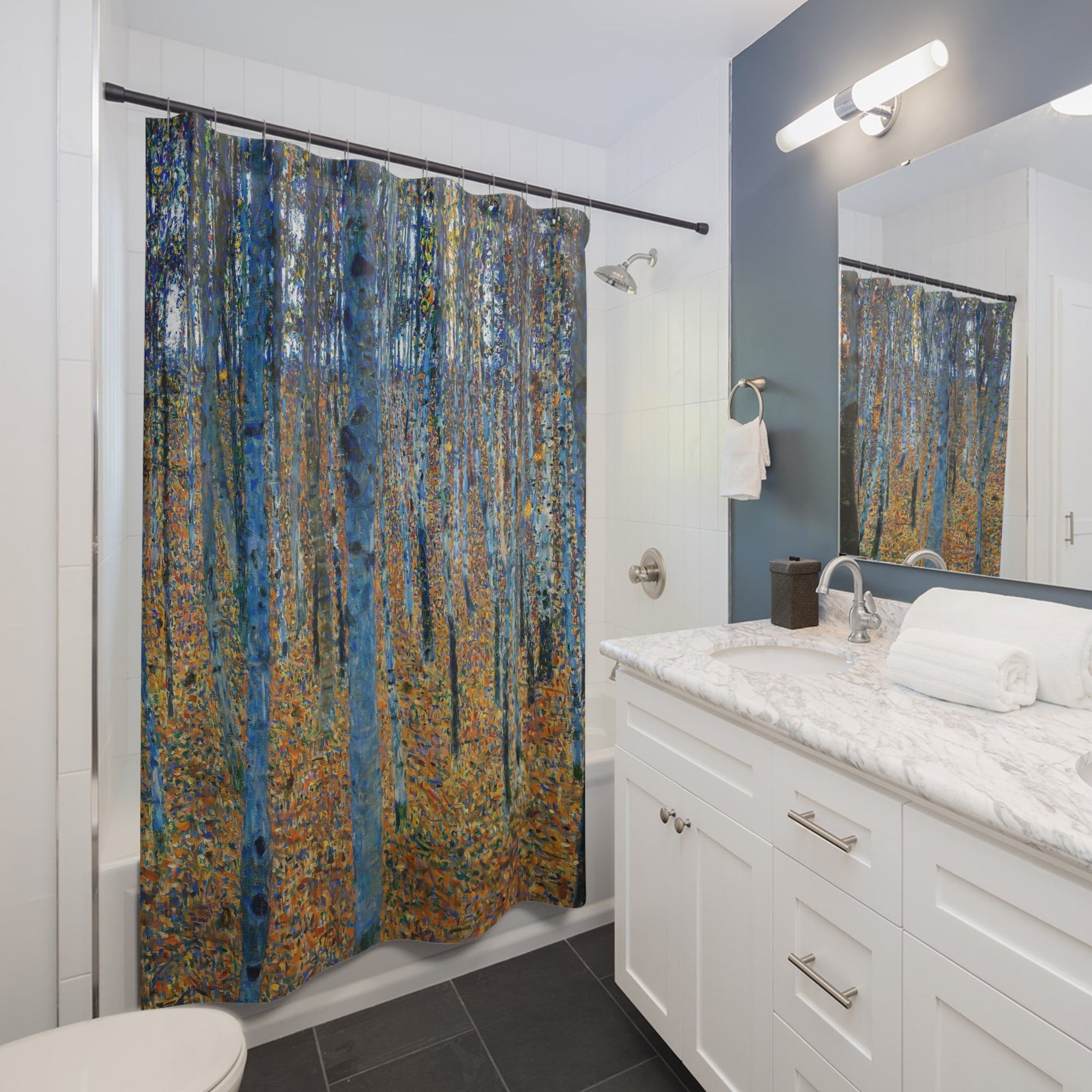 Nature Shower Curtain Best Bathroom Decorating Ideas for Landscapes Decor