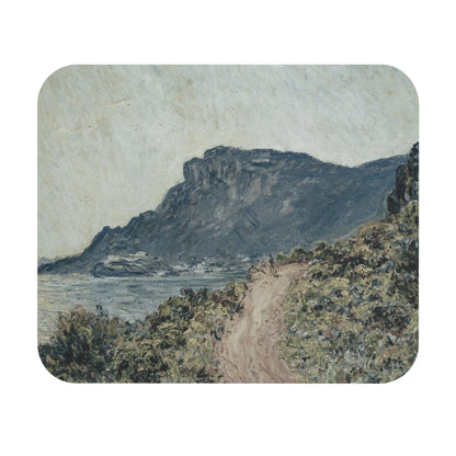 Ocean Scenery Mouse Pad with a beach theme, ideal for desk and office decor.
