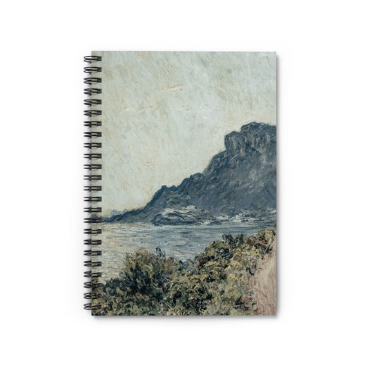 Ocean Scenery Notebook with Beach cover, ideal for journaling and planning, featuring beautiful ocean scenery with a beach theme.