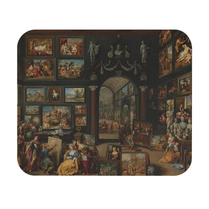 Renaissance Mouse Pad highlighting academia and art design, perfect for desk and office decor.