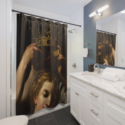 Renaissance Queen Shower Curtain Best Bathroom Decorating Ideas for Dark Academia Decor