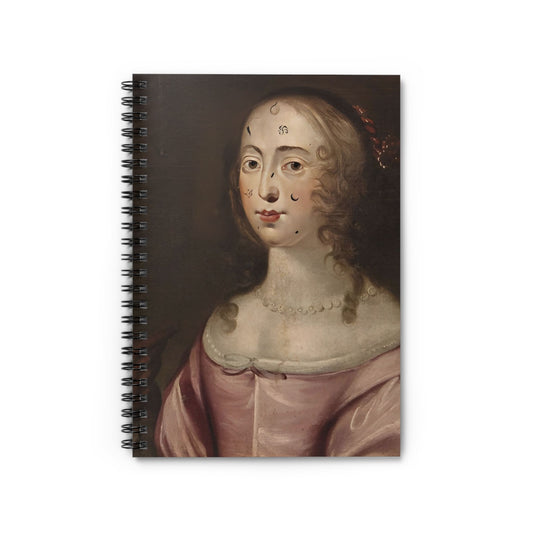 Renaissance Notebook with English history cover, perfect for journaling and planning, showcasing elegant Renaissance English history artwork.