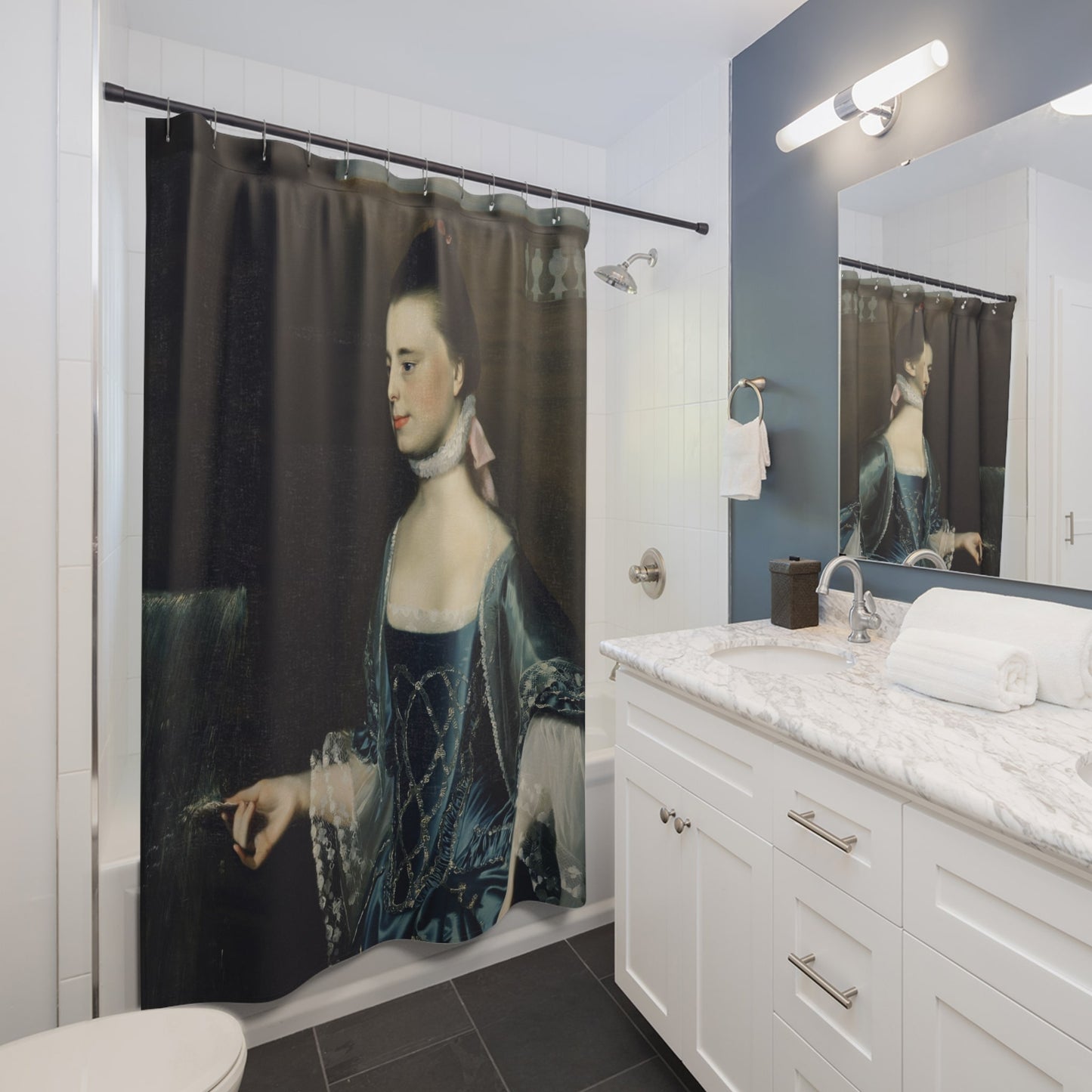 Renaissance Teacher Shower Curtain Best Bathroom Decorating Ideas for Dark Academia Decor